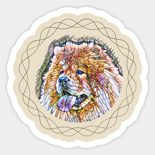 Chow Chow Sticker